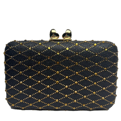 Rhinestone Glitter Clutch