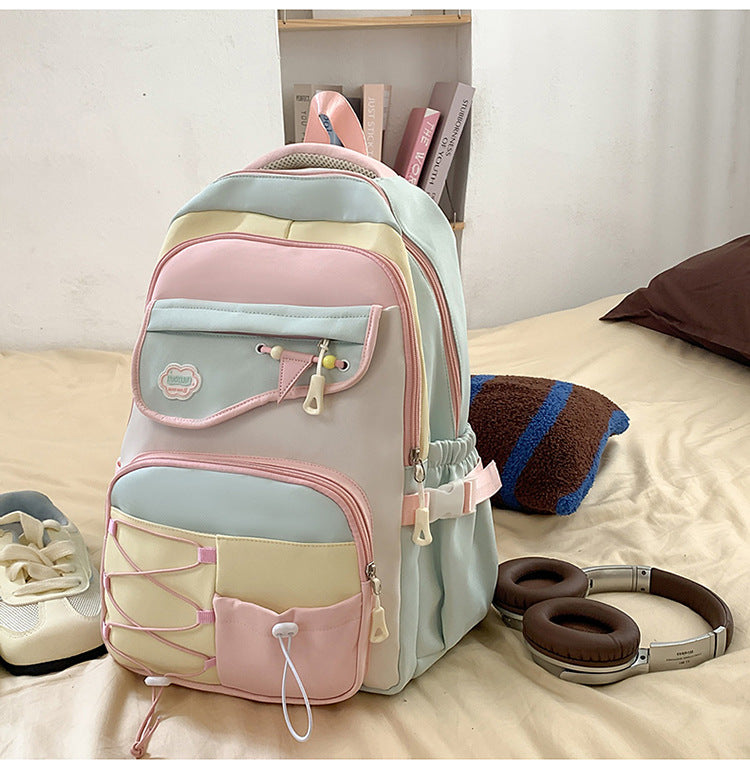 Multifunktionaler lässiger Schulrucksack