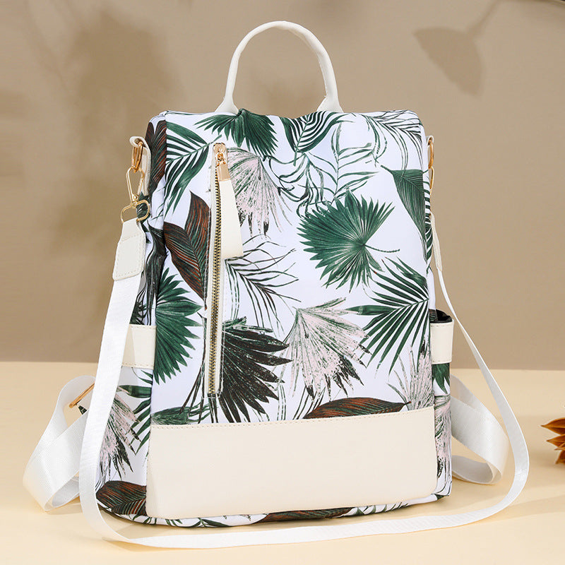 Blumenmuster Mehrfachfach Rucksack Brehn