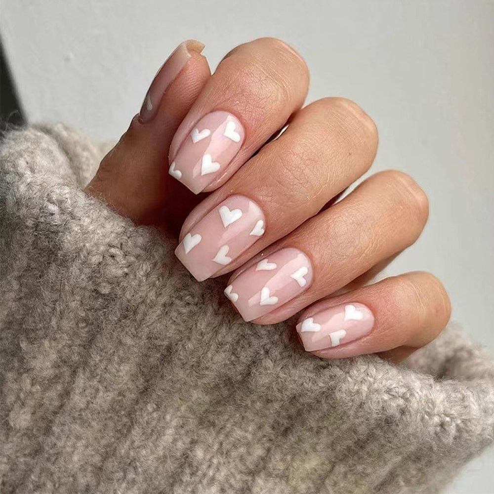 Herz-muster Nail Art Design Brehn