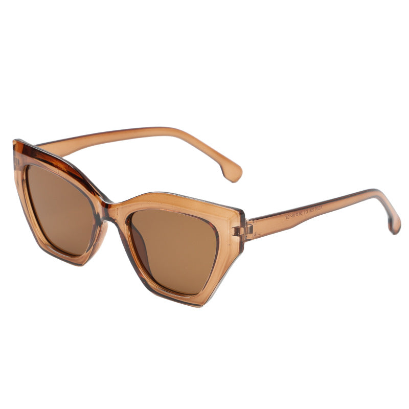 Damen Cat-Eye Sonnenbrille mit originellem Muster Brehn