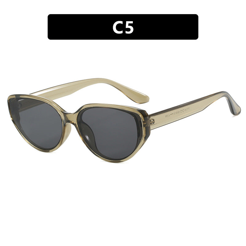 Damen Cat-Eye Sonnenbrille mit modischem Schildkrötenmuster und UV-Schutz Brehn
