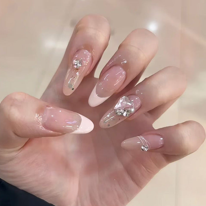 Elegante Nagelkunst Press-On Nägel Brehn