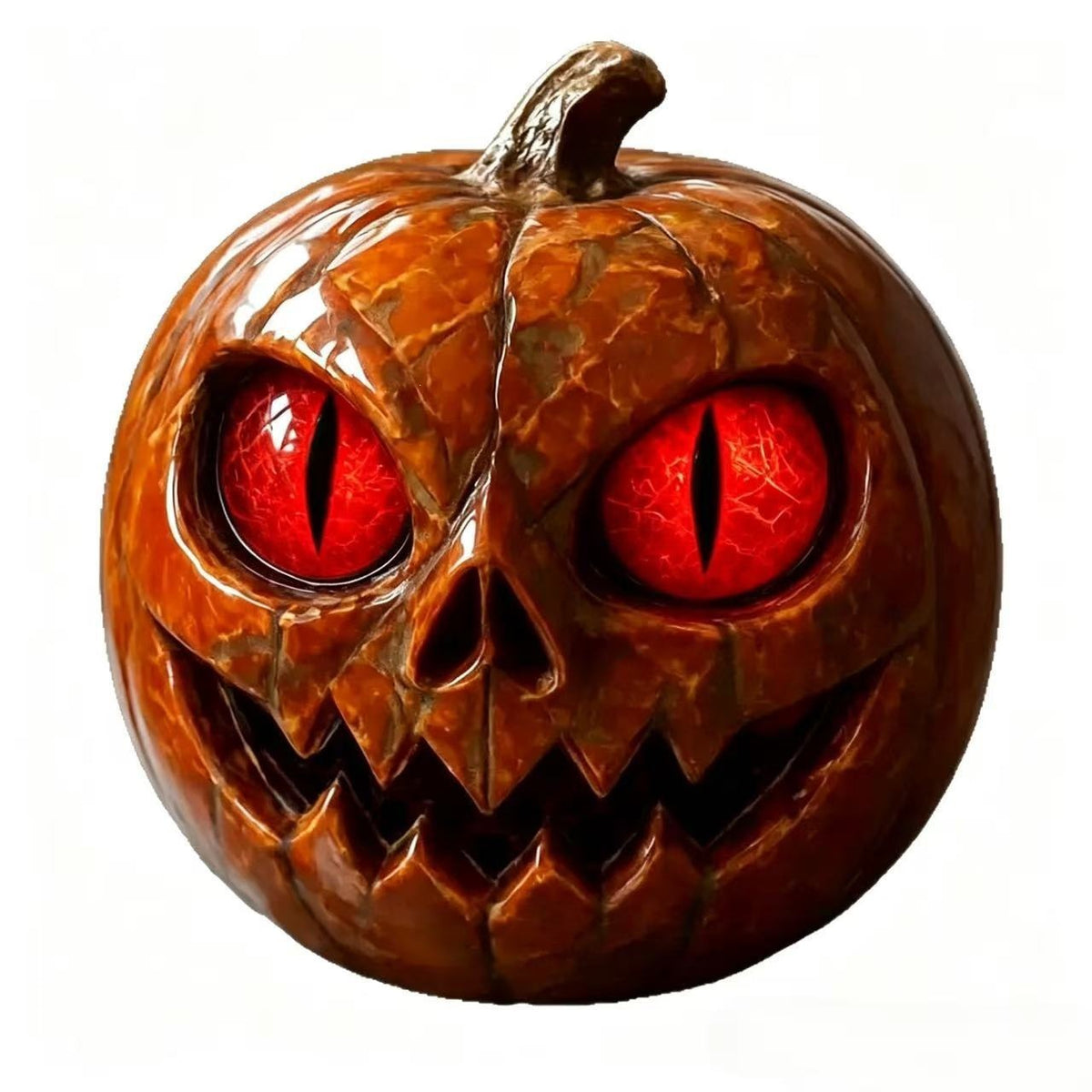 Dekorative Halloween Kürbis Skulptur Brehn