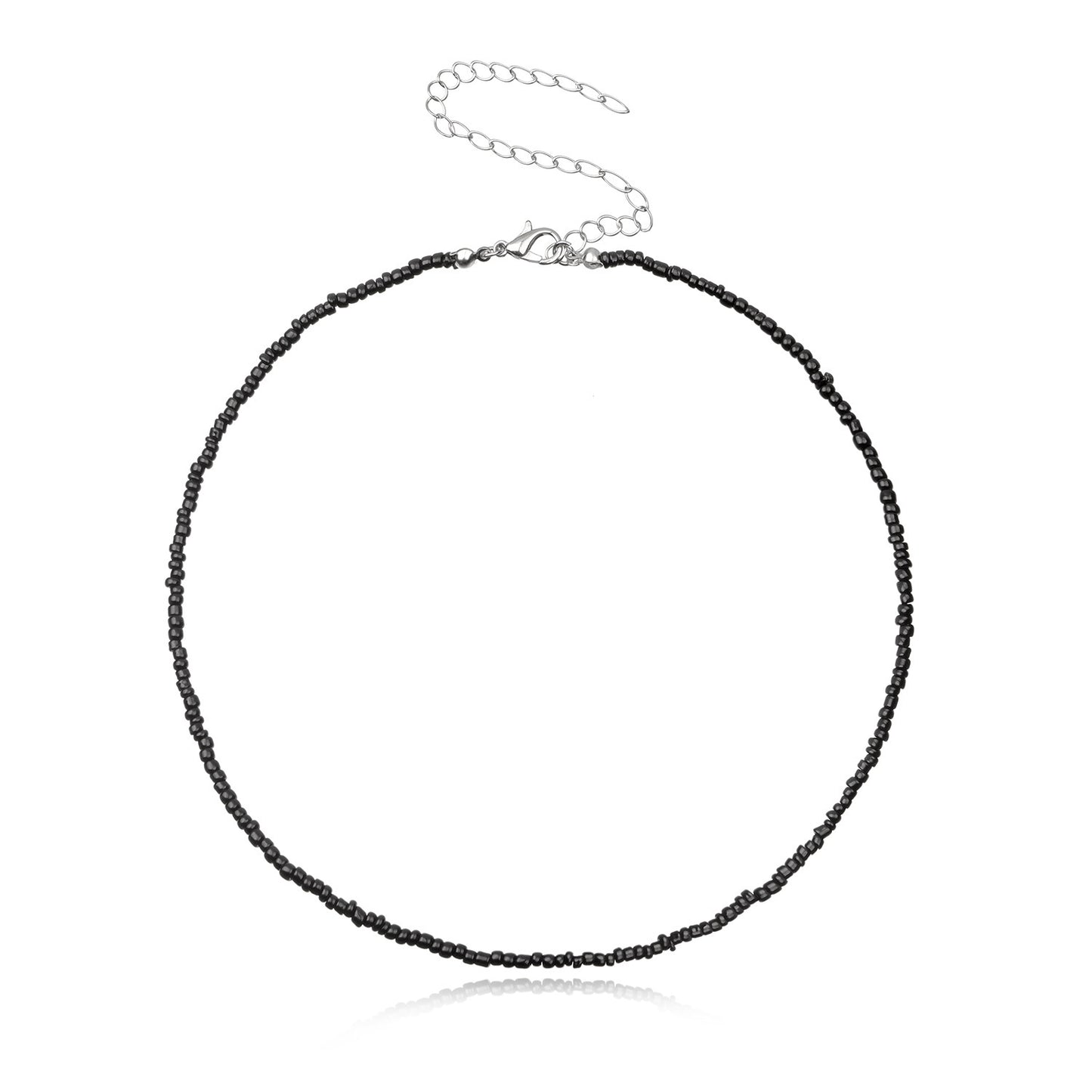 Buntes Perlen-Choker-Halsband Brehn