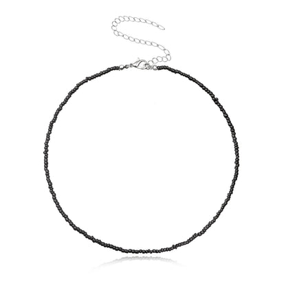 Buntes Perlen-Choker-Halsband Brehn