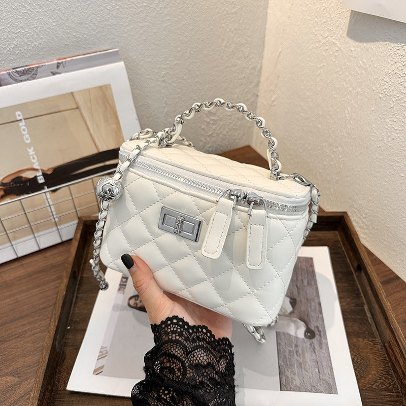 Gepolsterte Mini Handtasche Crossbody