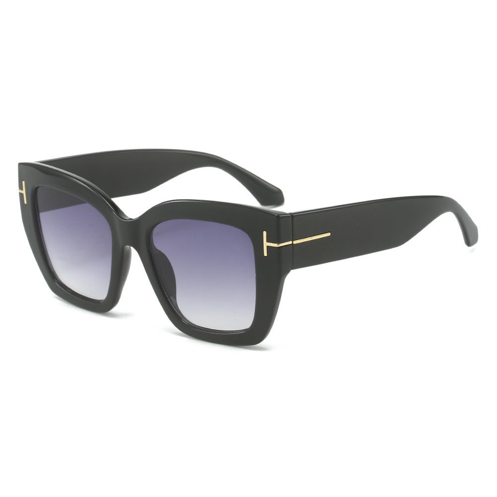 Moderne Übergroße Quadratische Sonnenbrille Brehn