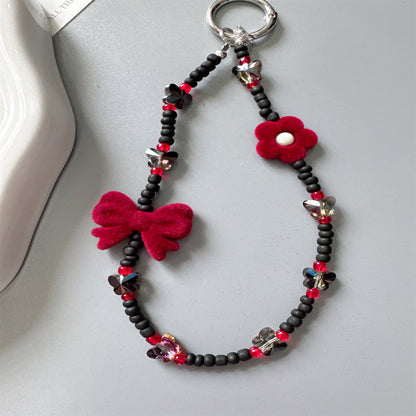 Niedliche Perlen Charme Handy Strap Brehn