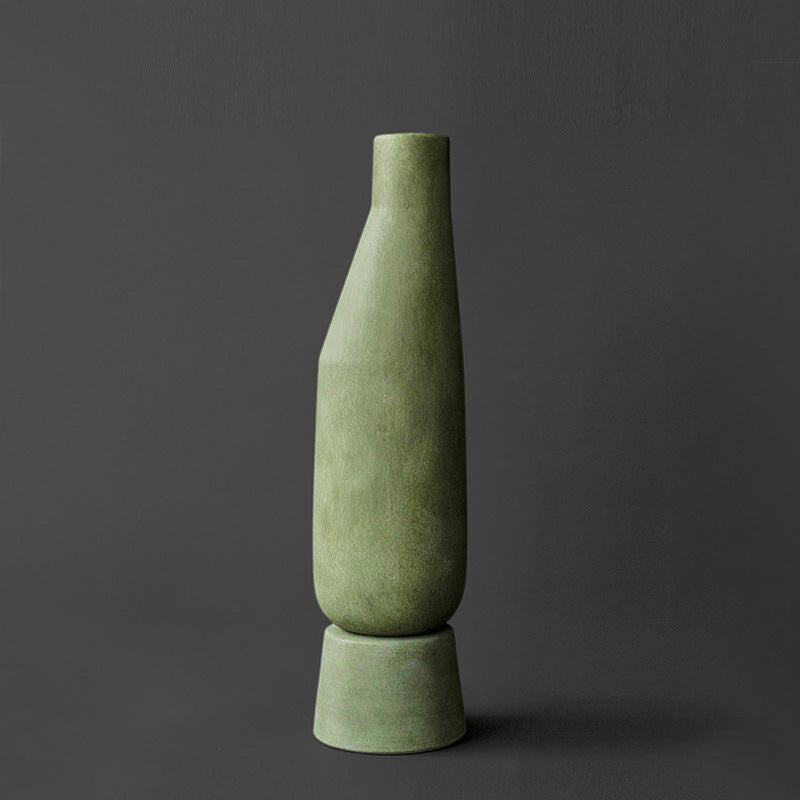 Moderne Skulpturale Dekorative Vase
