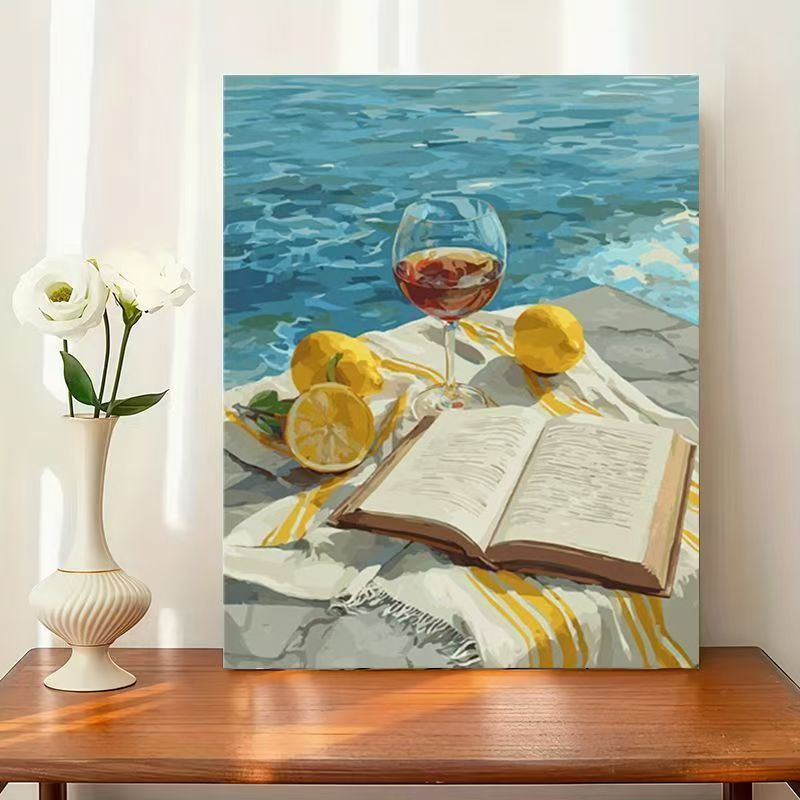 Florale Teezeit Wandkunst Brehn