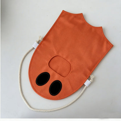 Plüschige Haustier-Futtertasche