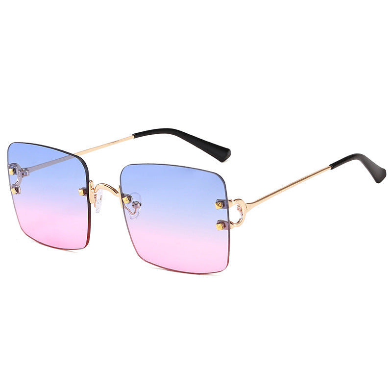 Damen quadratische Sonnenbrille mit elegantem Metallrahmen und robusten Gläsern Brehn