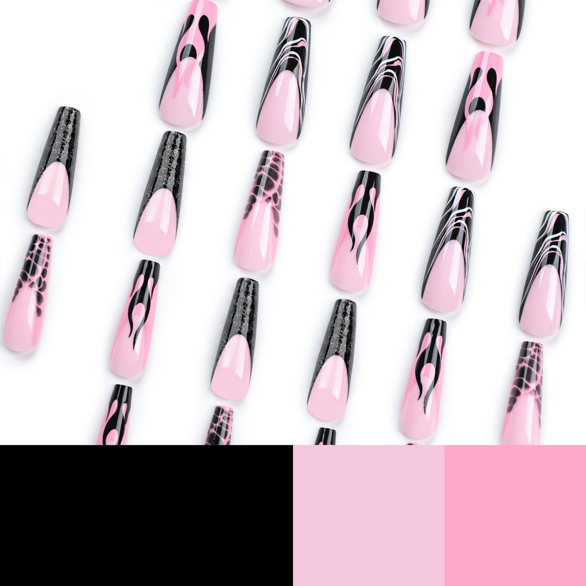 Kunstvolle Stiletto-Nägel im modernen Design Brehn