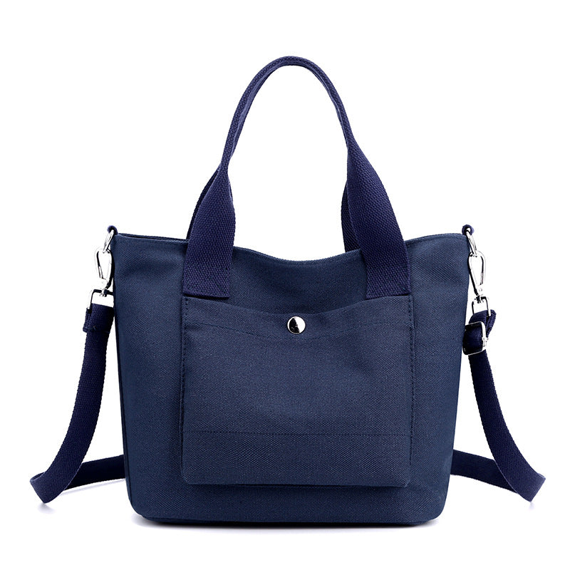 Kompakte Multi-Funktions-Canvas-Handtasche Brehn