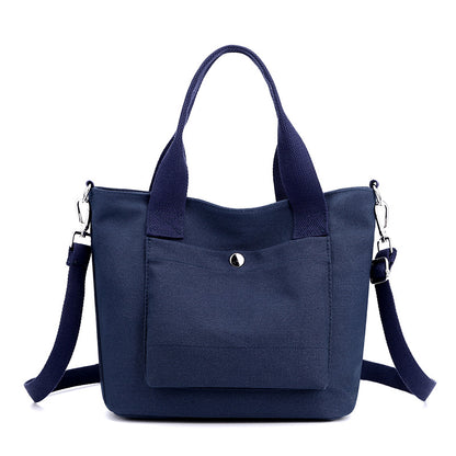Kompakte Multi-Funktions-Canvas-Handtasche Brehn