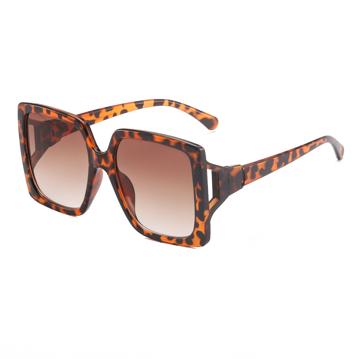 Damen modische oversized Sonnenbrille mit Gradient-Gläsern Brehn