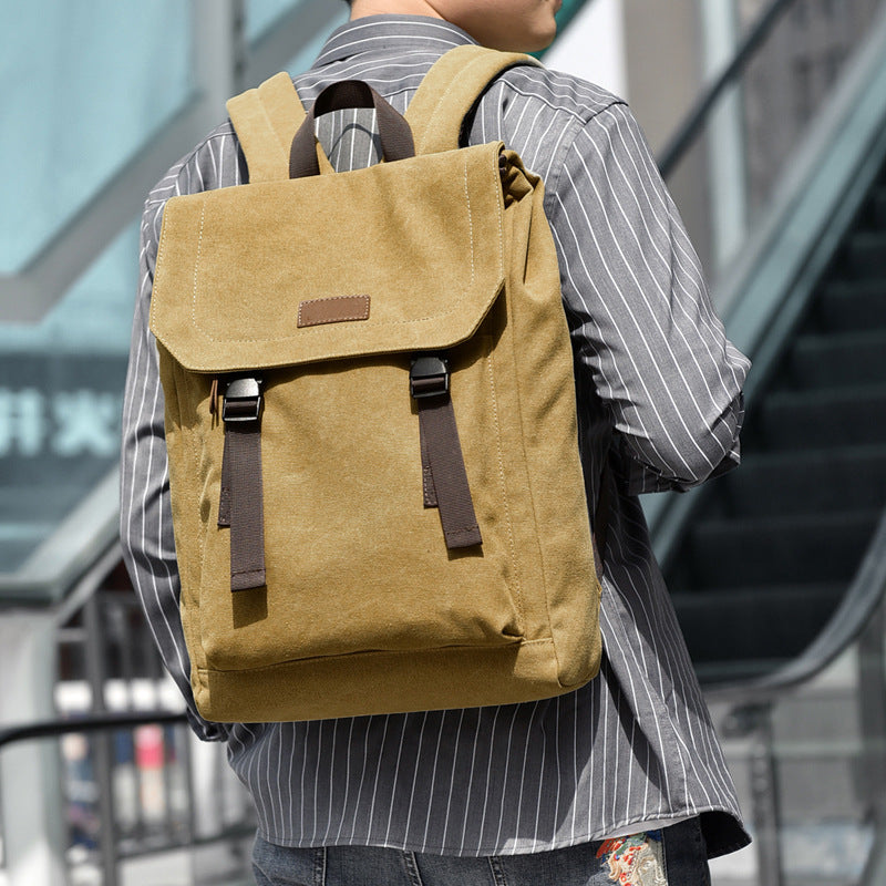 Vintage-Canvas-Reisrucksack Brehn