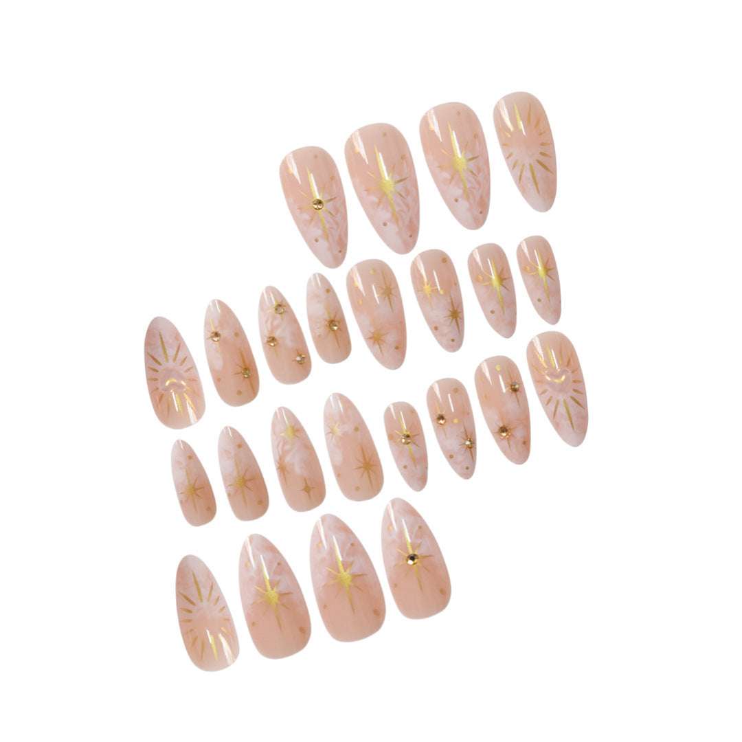 Chic Dekorative Druck-Ne Nail Art Brehn