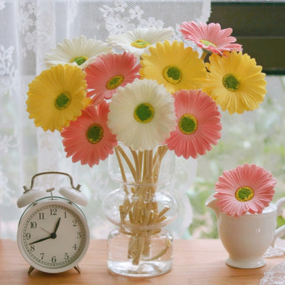 Faux Floral Gerbera Daisy Bouquet