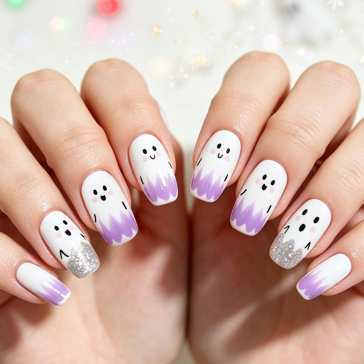 Halloween-Themen-Nail-Art Brehn