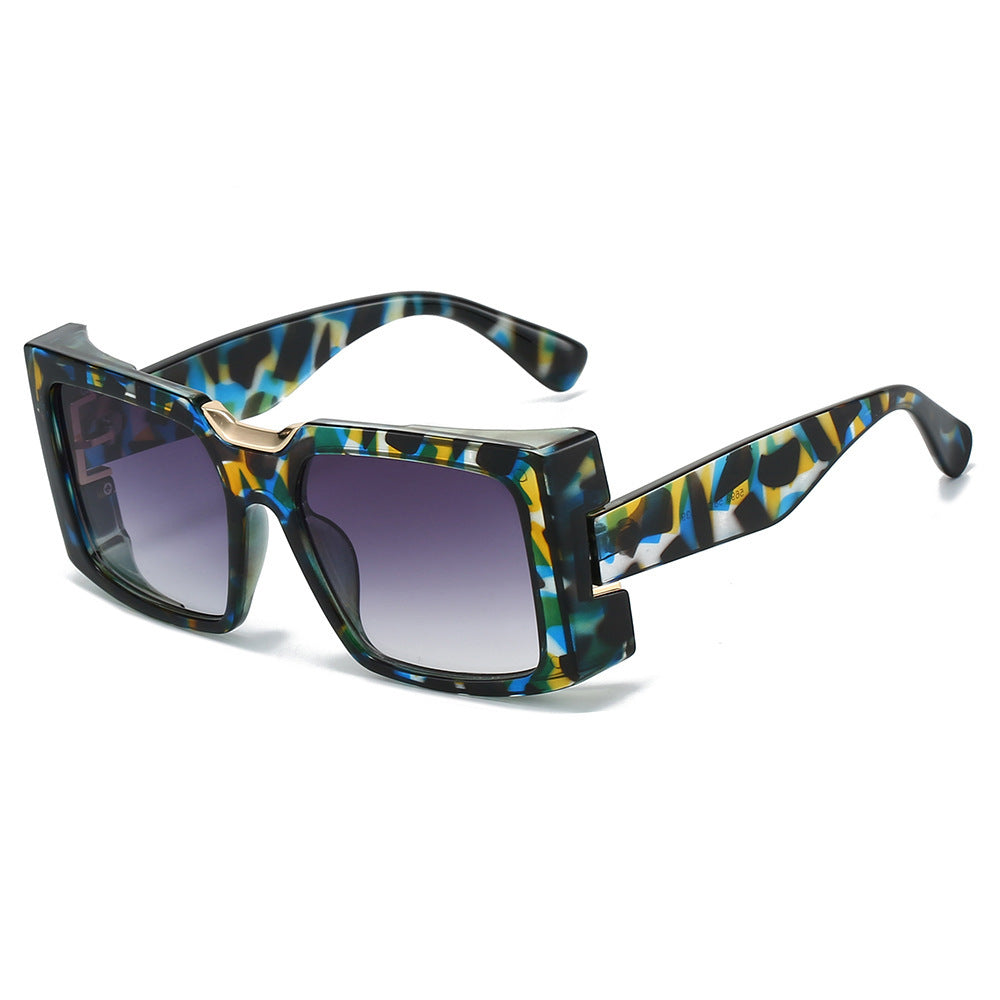 Damen Sonnenbrille im auffälligen geometrischen Design Brehn
