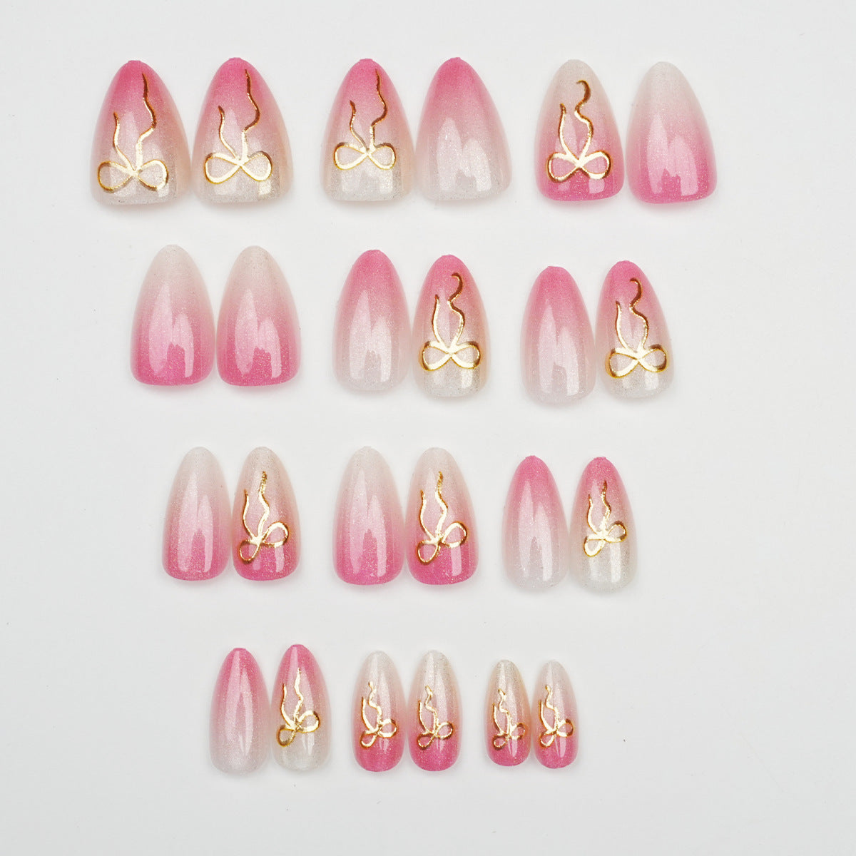 Glamorous Press-On Nagelset