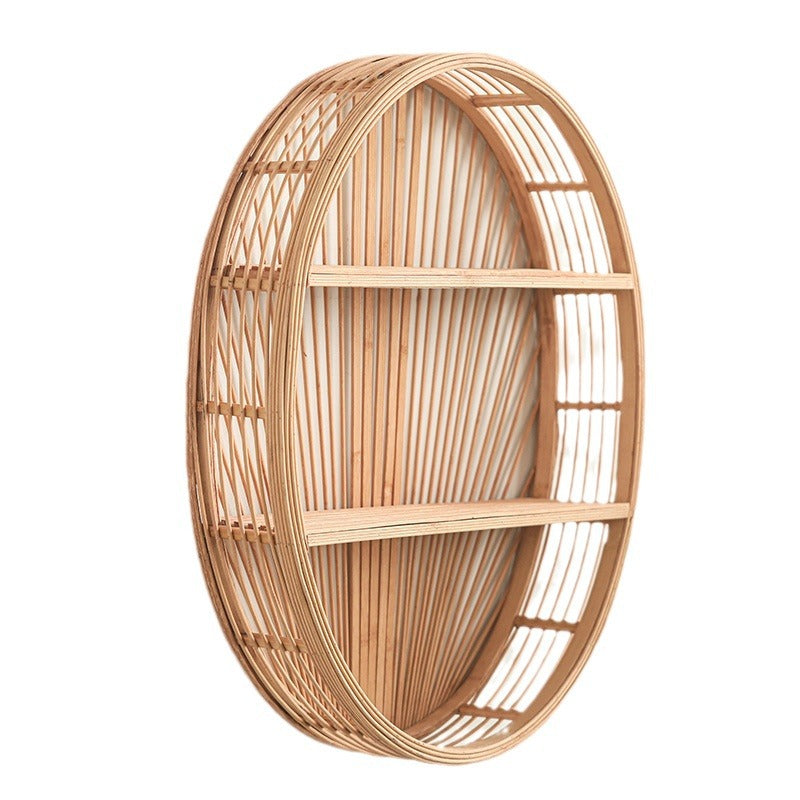 Wandregal Aus Natürlichem Rattan Brehn