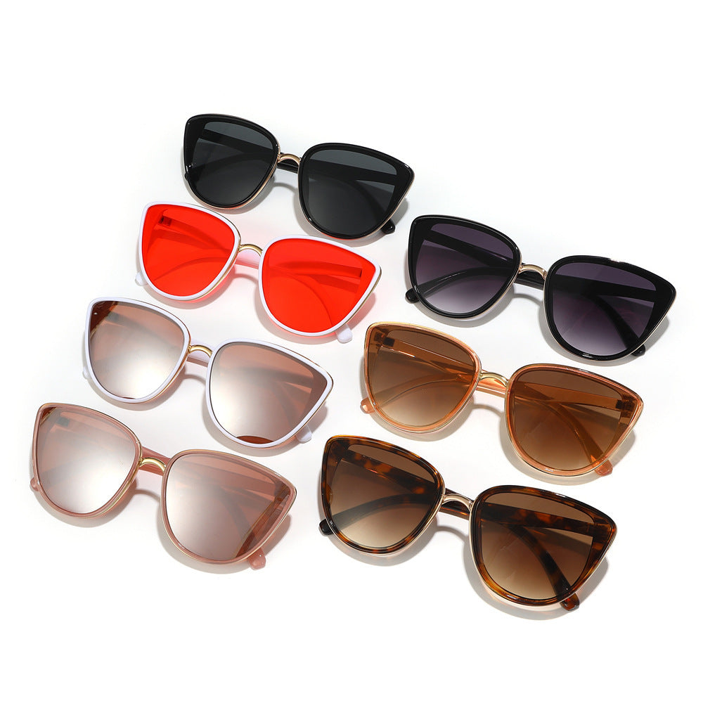 Modisch-futuristische dreieckige Rahmen-Sonnenbrille Brehn