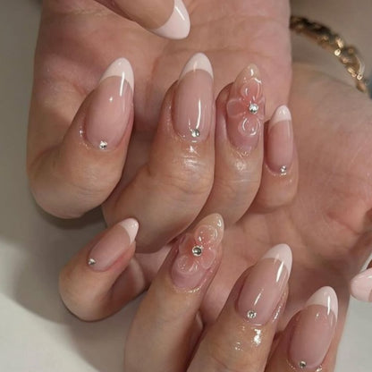 Tierisch inspiriertes Press-On-Nagelkunst-Set Brehn
