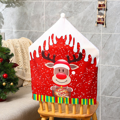 Festliche Kissenhülle mit Rentier-Motiv Brehn