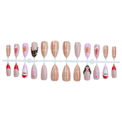 Künstliche Nagel-Kollektion mit festlichen Designs und eleganten Akzenten Brehn