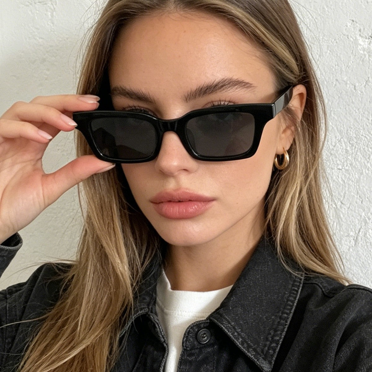 Damen stilvolle Sonnenbrille im urbanen Design Brehn