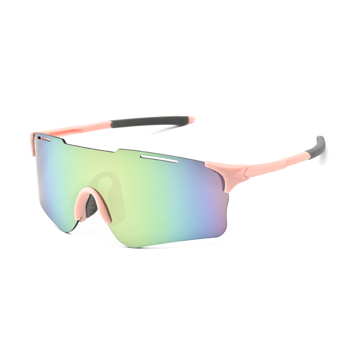 Herren Sportliche Shield Sonnenbrille Brehn