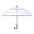 Damen Transparenter Regenschirm Brehn