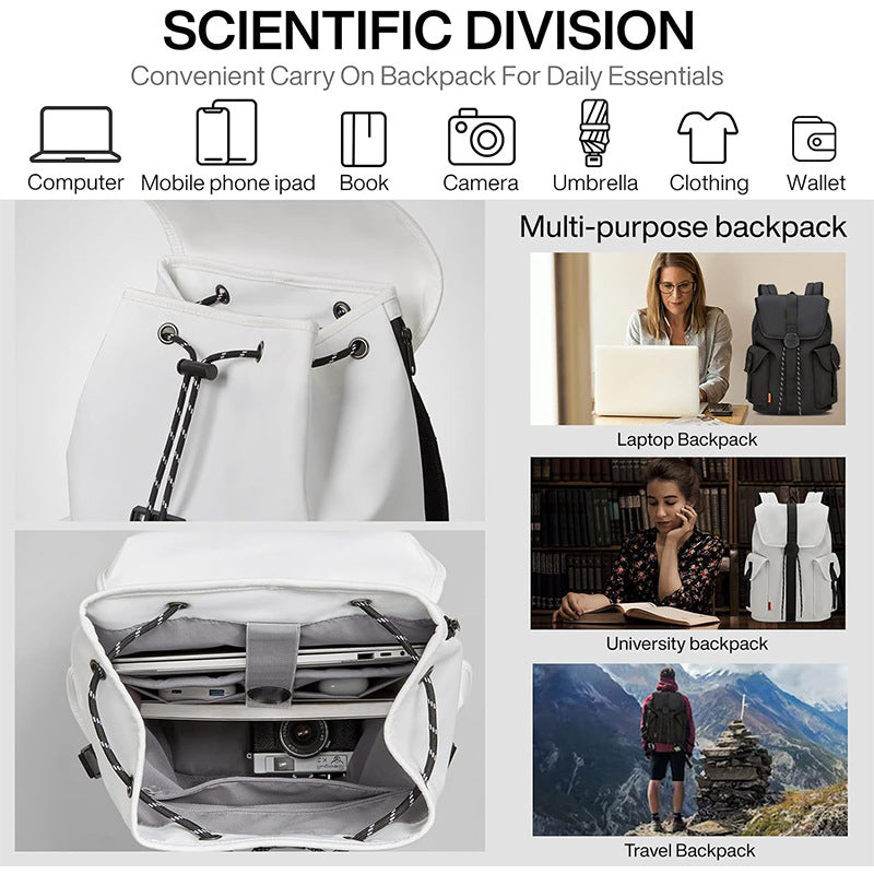 Urbaner Rucksack mit Multifunktionalen Taschen Brehn