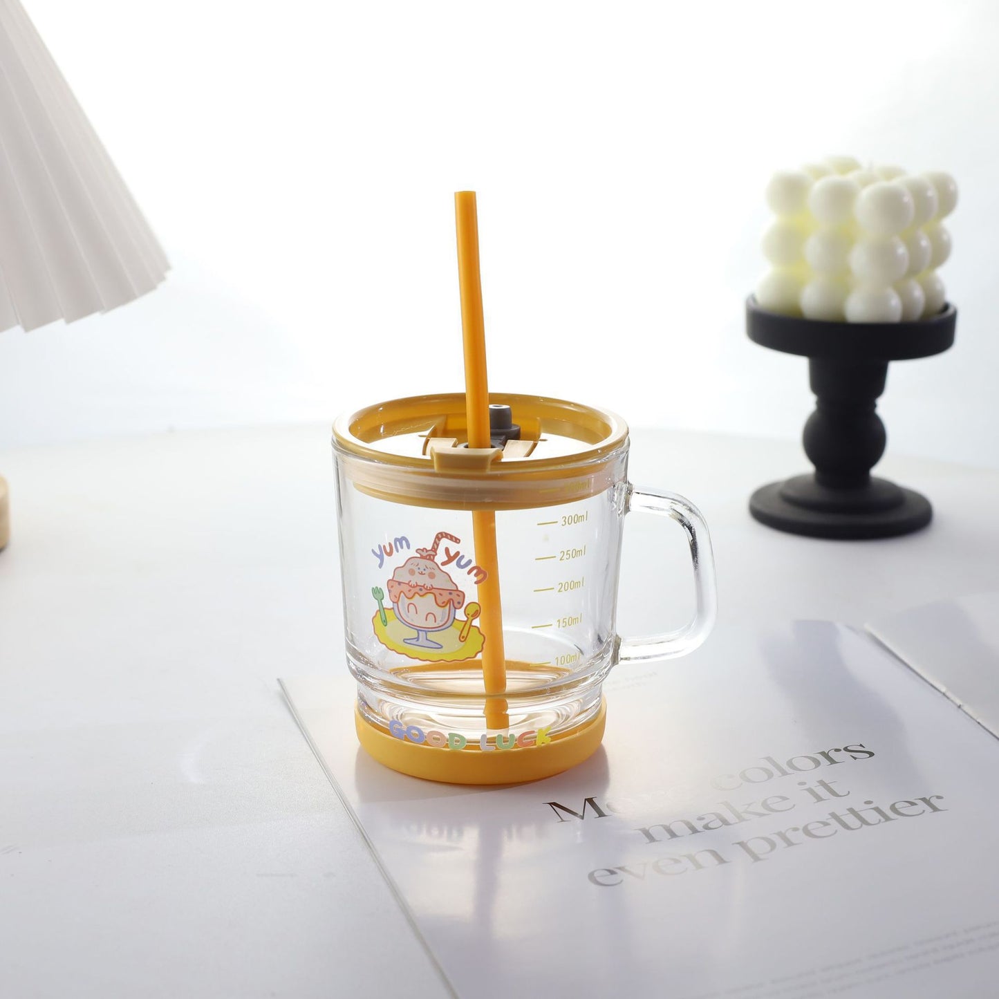 Damen kreativer Trinkbecher mit besonderem Motiv Brehn
