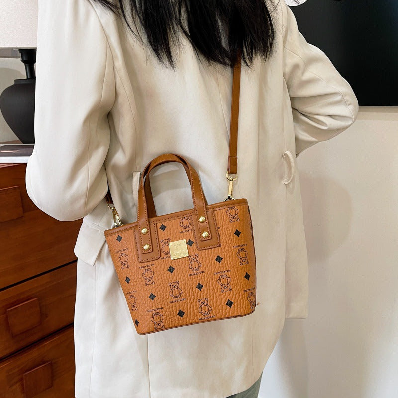 Süße Tierdruck-Handtasche Brehn