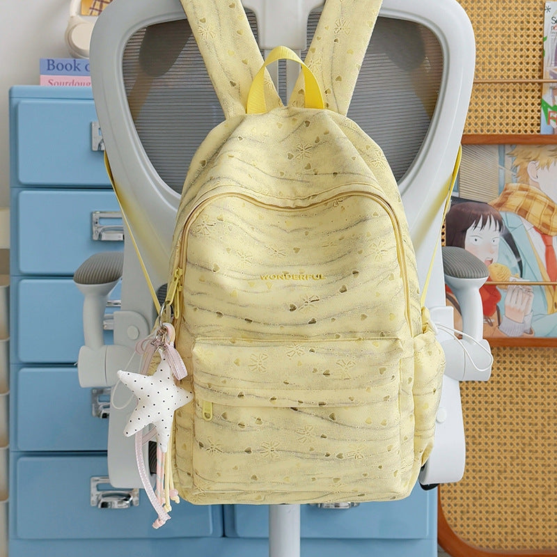 Stilvoller Herzmuster-Rucksack Brehn