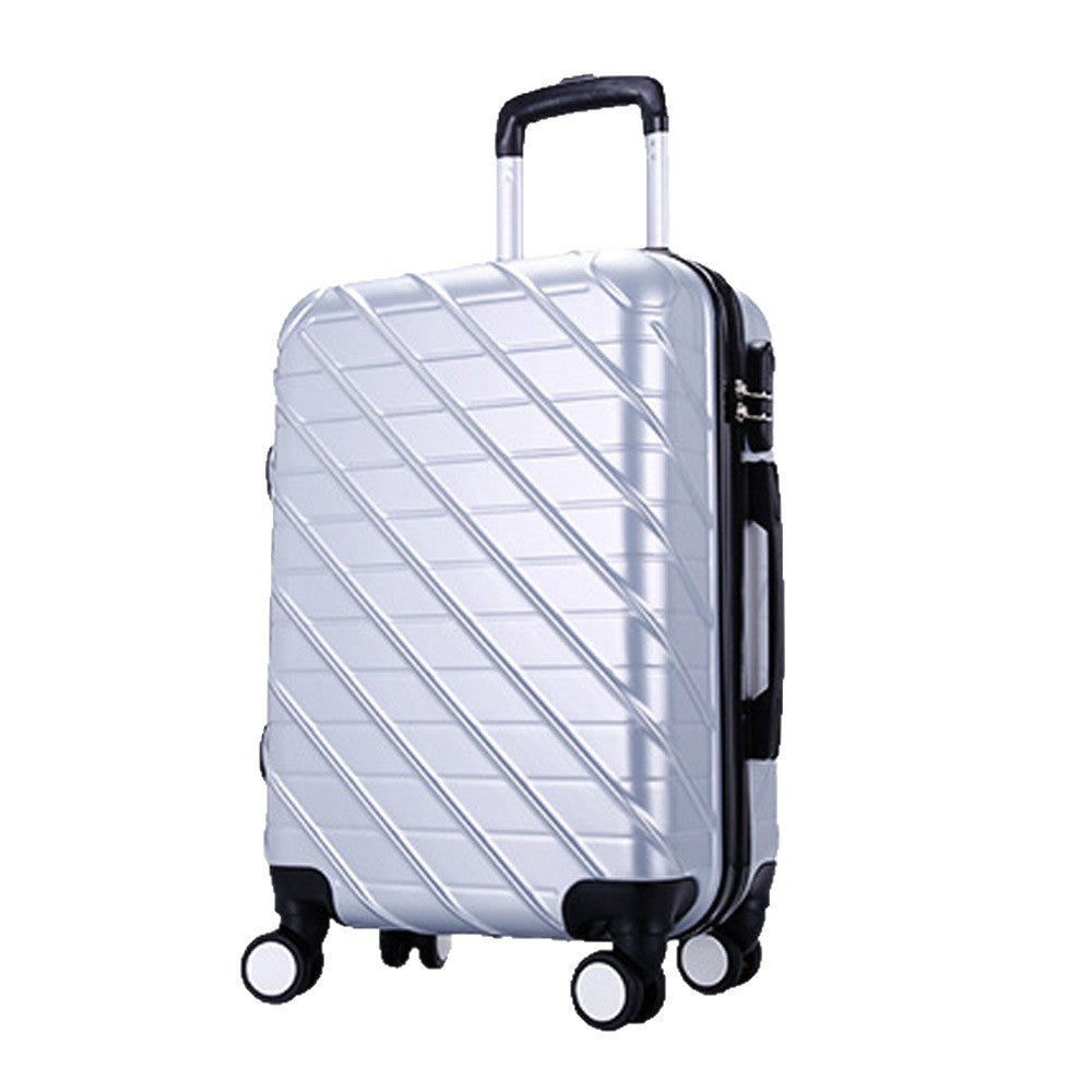 Unisex Kompakt Multifunktionaler Hartschalen-Trolley Koffer Brehn