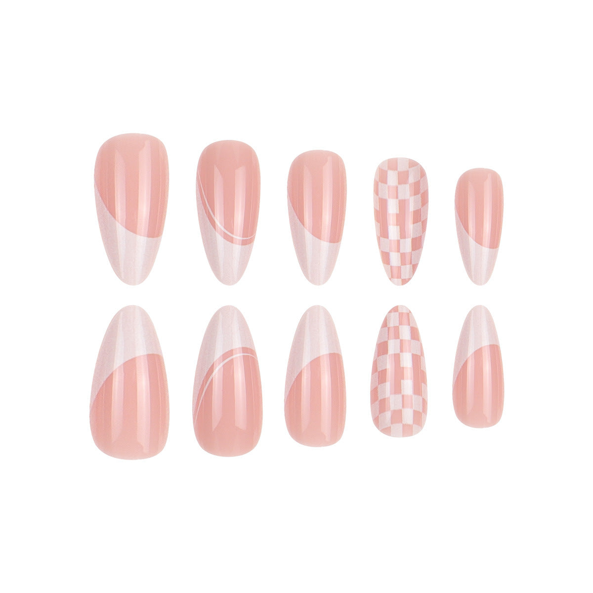 Elegante Stiletto Press-On Nagelverlängerungen Brehn