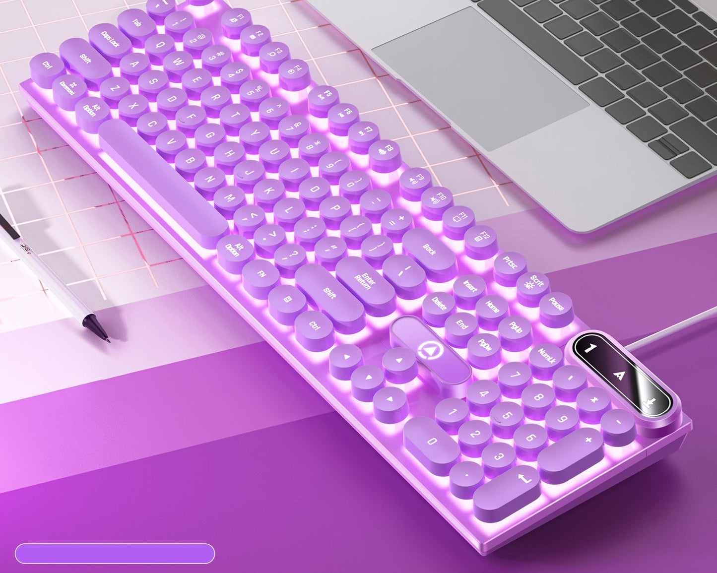 Retro Mechanische Tastatur Brehn