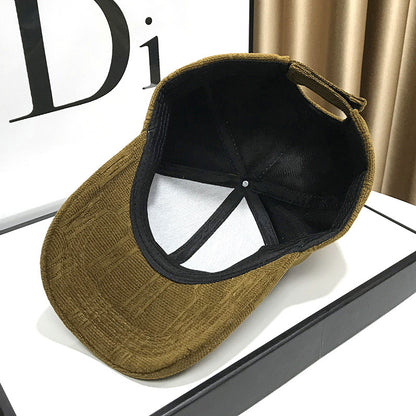 Damen Texturierter Stoff Baseballcap Brehn