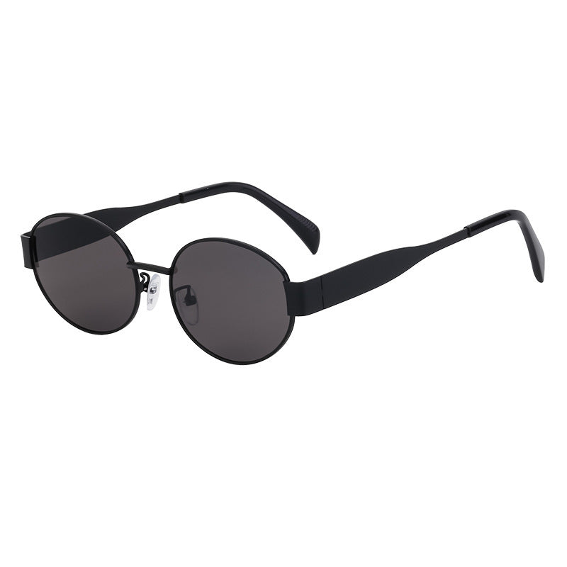 Damen modische Sonnenbrille im eleganten ovalen Design Brehn
