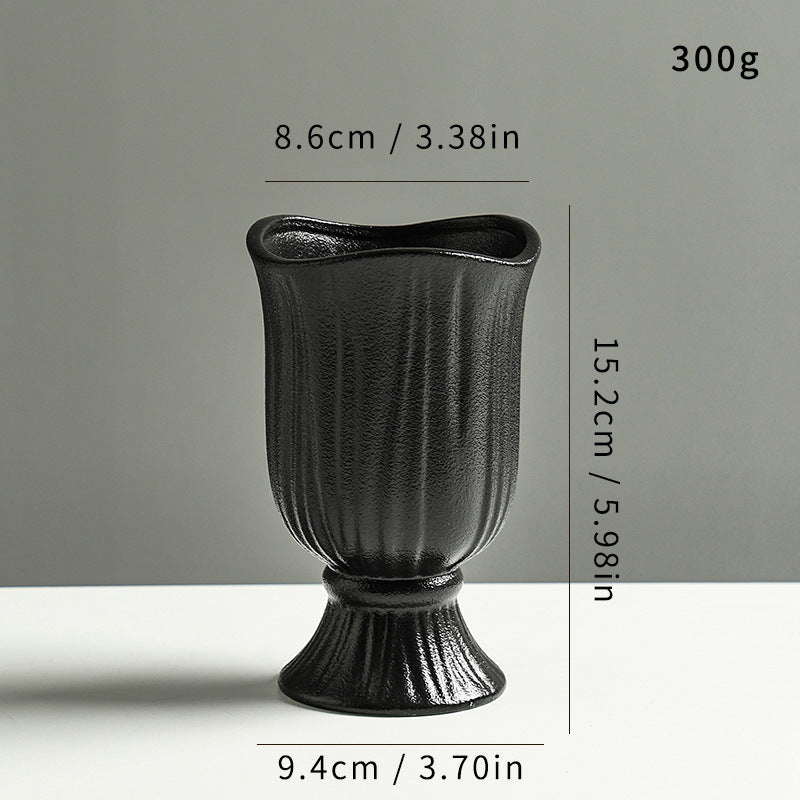 Elegante Gewebte Keramikblumenvase