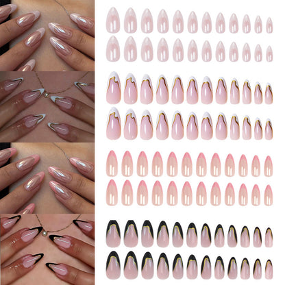 Kunstnagelset mit glamurösen 3D-Blütenapplikationen und eleganten Farbverläufen Brehn
