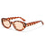 Chic Cat-Eye Sonnenbrille mit Retro Schildpatt-Rahmen Brehn