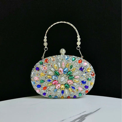 Dekorative verzierte Abendhandtasche