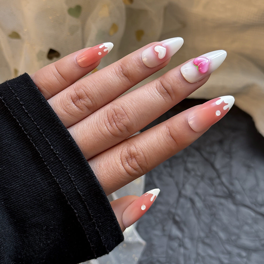 Dekoratives Press-On Nagelset Brehn