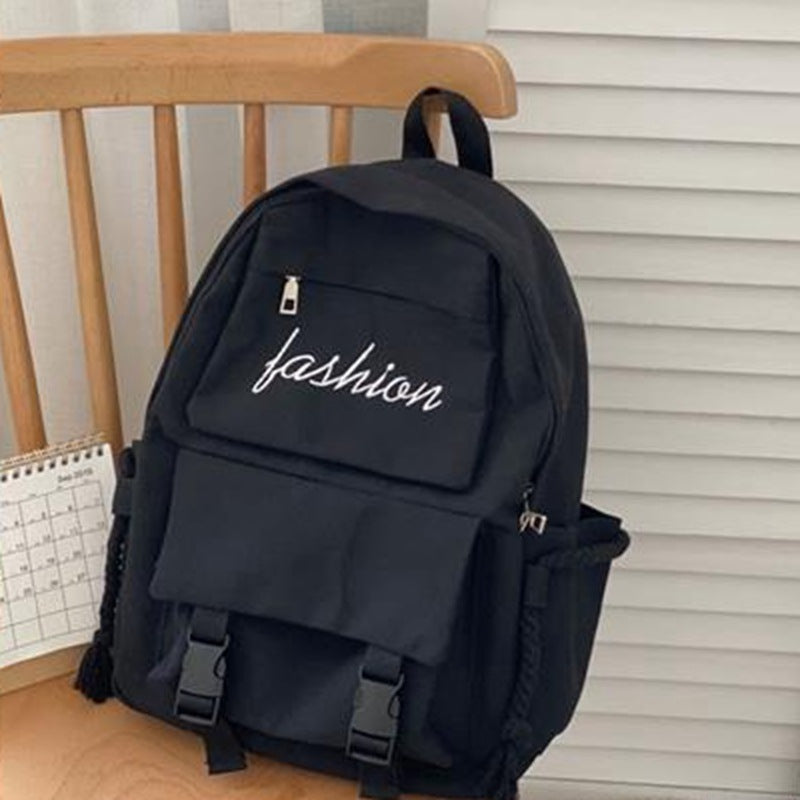 Trendige Canvas-Rucksack Brehn